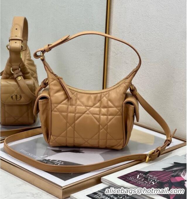 Promotional Dior D-Dream Mini Bag in Macrocannage Lambskin D9086 Light Gold-Tone 2025