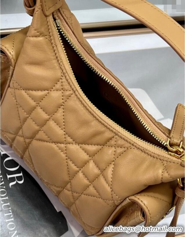 Promotional Dior D-Dream Mini Bag in Macrocannage Lambskin D9086 Light Gold-Tone 2025