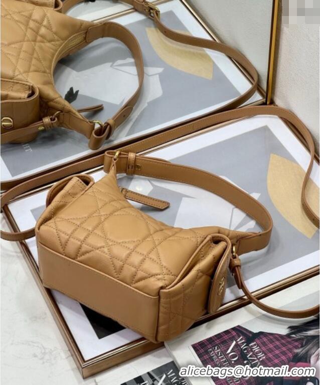 Promotional Dior D-Dream Mini Bag in Macrocannage Lambskin D9086 Light Gold-Tone 2025