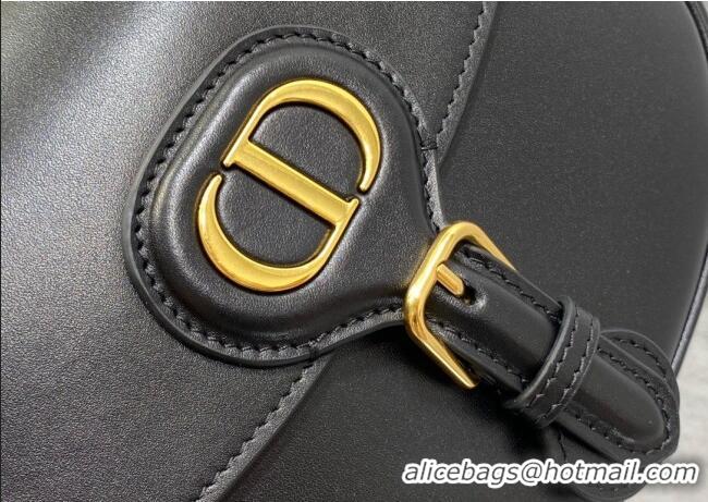 Trendy Design Dior Medium Bobby Bag in Box Calfskin Leather 0929 Black 2025