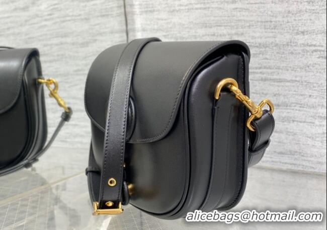 Trendy Design Dior Medium Bobby Bag in Box Calfskin Leather 0929 Black 2025