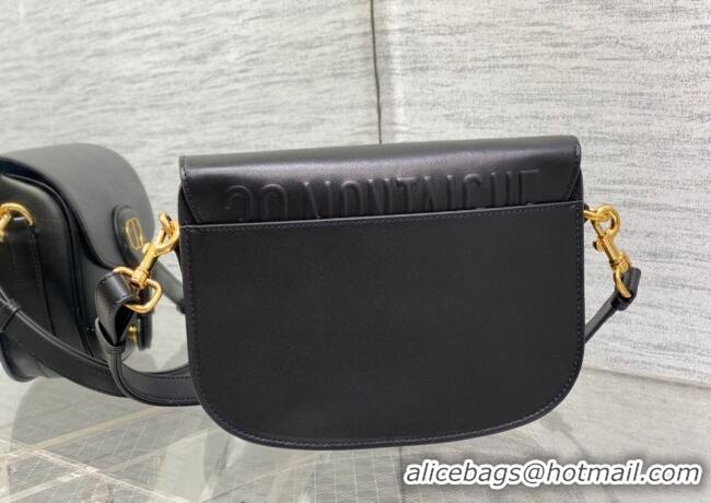 Trendy Design Dior Medium Bobby Bag in Box Calfskin Leather 0929 Black 2025