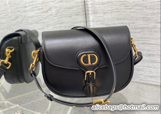 Trendy Design Dior Medium Bobby Bag in Box Calfskin Leather 0929 Black 2025