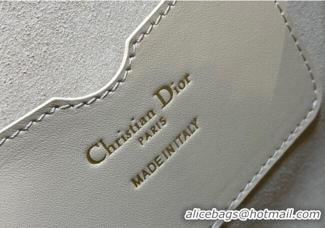 Luxury Discount Dior Medium Bobby Bag in Box Calfskin Leather 0929 Beige 2025