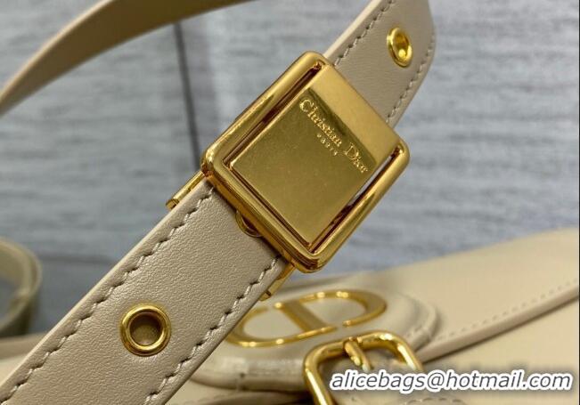 Luxury Discount Dior Medium Bobby Bag in Box Calfskin Leather 0929 Beige 2025