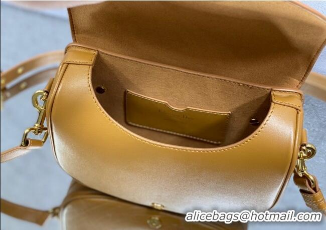 Best Product Dior Medium Bobby Bag in Box Calfskin Leather 0929 Brown 2025