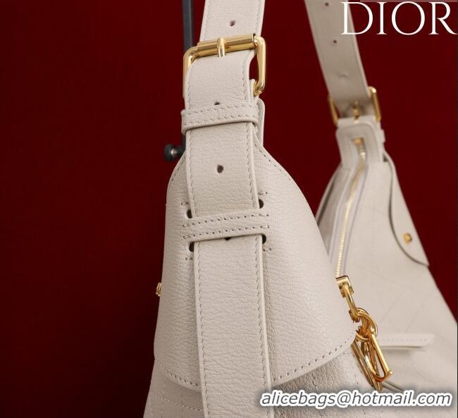 Big Discount Dior Large Voyage Bag in Flat Macrocannage Grained Calfskin Leather 2847 Powder Beige 2025
