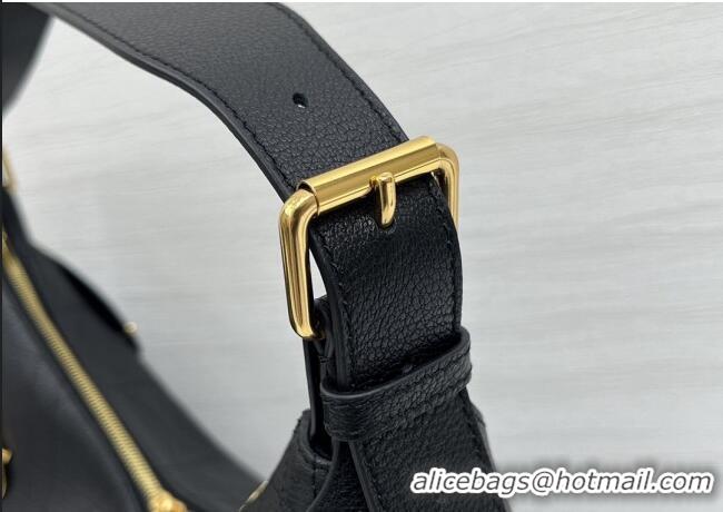 Good Taste Dior Large Voyage Bag in Flat Macrocannage Grained Calfskin Leather 2847 Black 2025