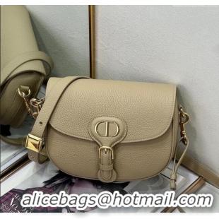 Buy Discount Dior Medium Bobby Bag in Grained Calfskin M9042 Beige 2025