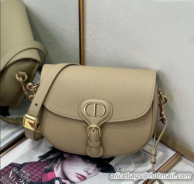 Buy Discount Dior Medium Bobby Bag in Grained Calfskin M9042 Beige 2025
