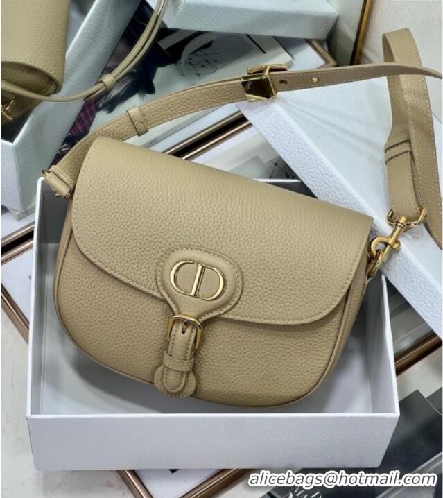 Buy Discount Dior Medium Bobby Bag in Grained Calfskin M9042 Beige 2025