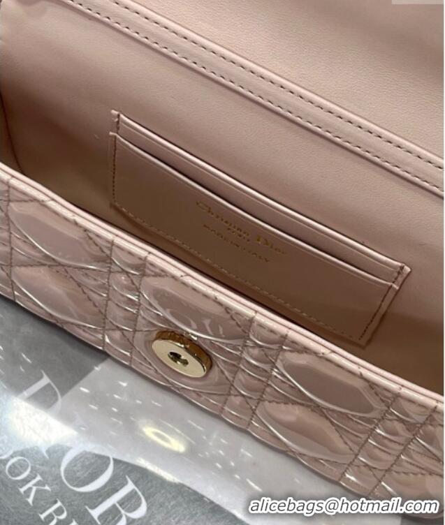 Most Popular Dior My Dior - Dior Talk Phone Pouch in Patent Cannage Calfskin 9134 Powder Pink 2025