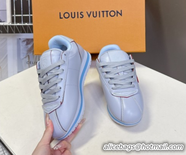 Youthful Louis Vuitton LV BUTTERSOFT Sneakers in Calf Leather Purple 2025 1AIKDJ 0829054
