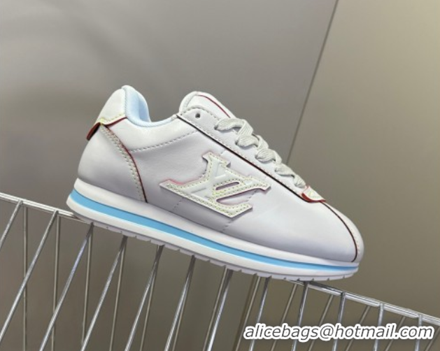Youthful Louis Vuitton LV BUTTERSOFT Sneakers in Calf Leather Purple 2025 1AIKDJ 0829054