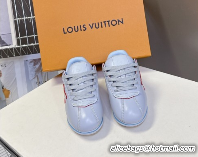 Youthful Louis Vuitton LV BUTTERSOFT Sneakers in Calf Leather Purple 2025 1AIKDJ 0829054