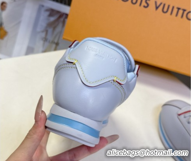 Youthful Louis Vuitton LV BUTTERSOFT Sneakers in Calf Leather Purple 2025 1AIKDJ 0829054