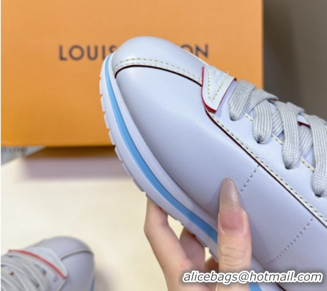 Youthful Louis Vuitton LV BUTTERSOFT Sneakers in Calf Leather Purple 2025 1AIKDJ 0829054