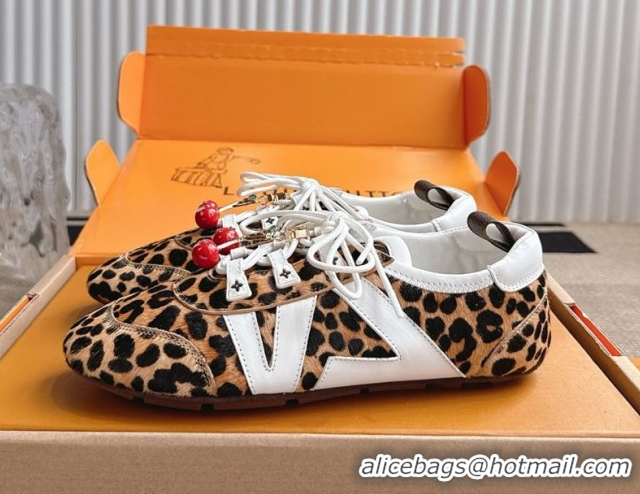 Most Popular Louis Vuitton LV Sneakerina in Leopard Print 0829067
