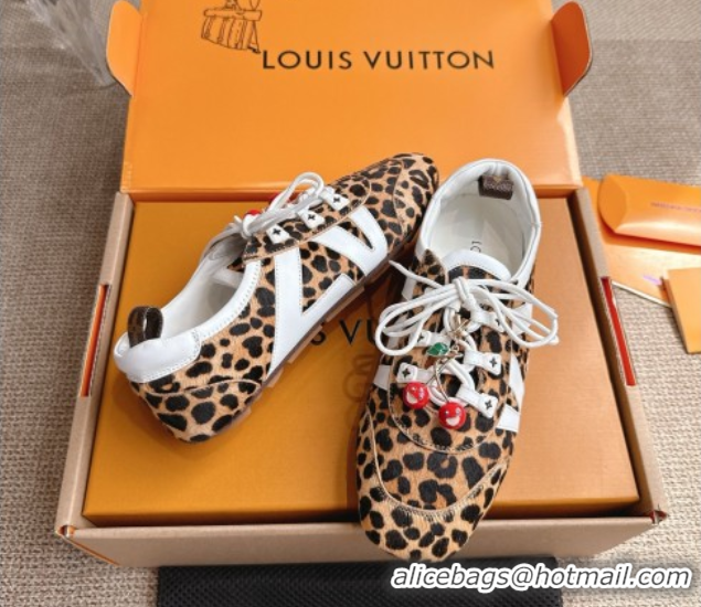 Most Popular Louis Vuitton LV Sneakerina in Leopard Print 0829067