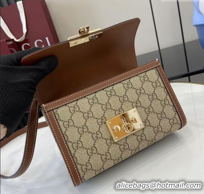 Market Sells Gucci Padlock GG Canvas small top handle bag 838999 Beige/Brown 2025