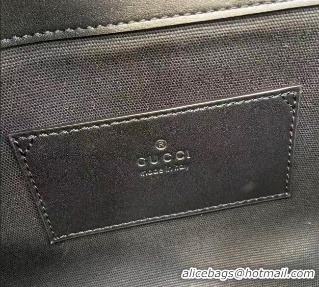 Reasonable Price Gucci Padlock GG Leather small top handle bag 838999 Black 2025