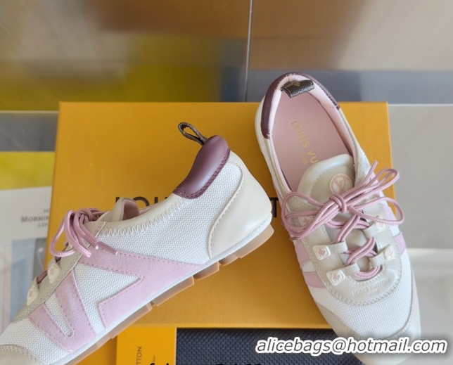 Popular Style Louis Vuitton LV Sneakerina Sneakers Ballerina in Knit Mesh White 1AHOTH 0829074