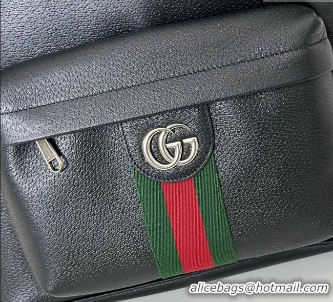Well Crafted Gucci Ophidia Leather medium backpack bag 834466 Black 2025