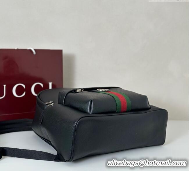 Well Crafted Gucci Ophidia Leather medium backpack bag 834466 Black 2025