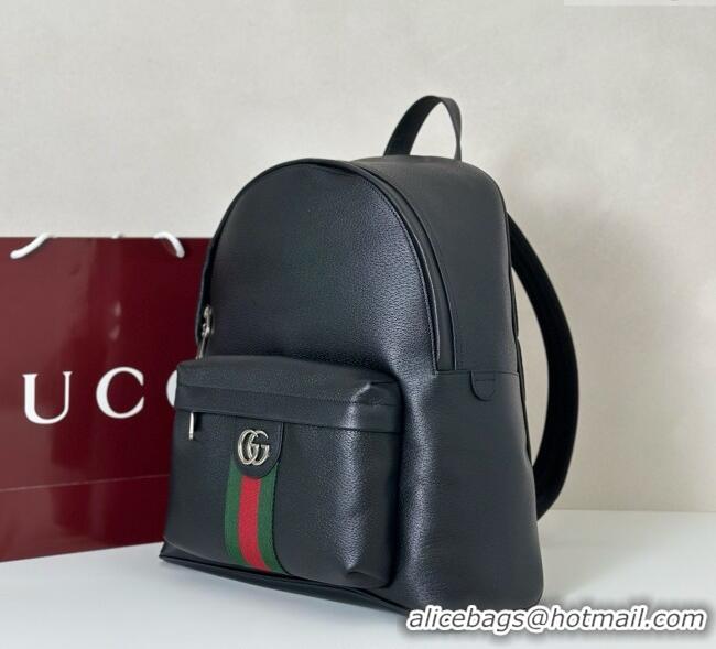 Well Crafted Gucci Ophidia Leather medium backpack bag 834466 Black 2025