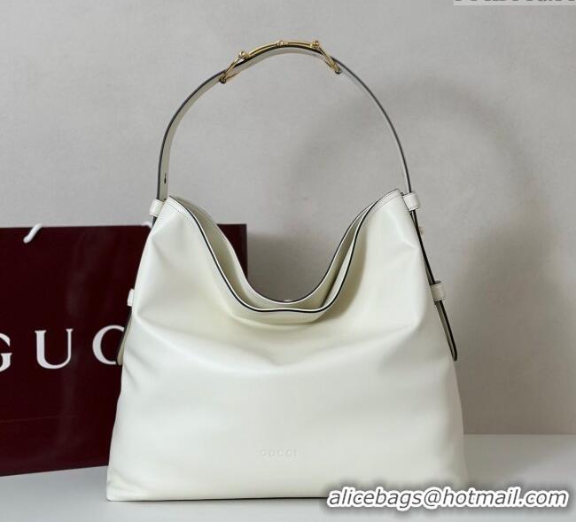 Reasonable Price Gucci Beatrix Leather large tote bag 850546 White 2025