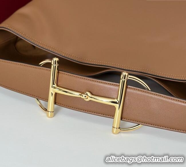 Buy Inexpensive Gucci Beatrix Leather large tote bag 850546 Brown 2025