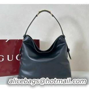 Best Product Gucci Beatrix Leather large tote bag 850546 Black 2025