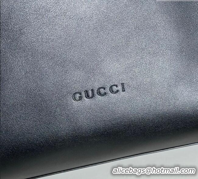 Best Product Gucci Beatrix Leather large tote bag 850546 Black 2025