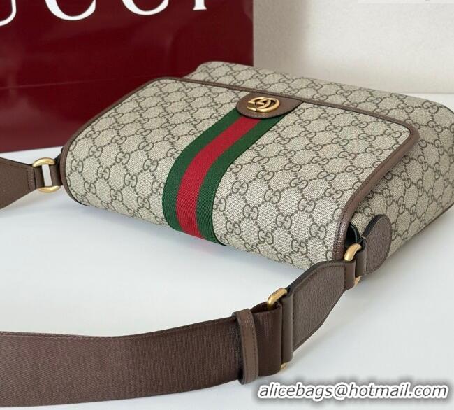 Promotional Gucci Mens Ophidia GG Canvas medium messenger bag G834467 2025