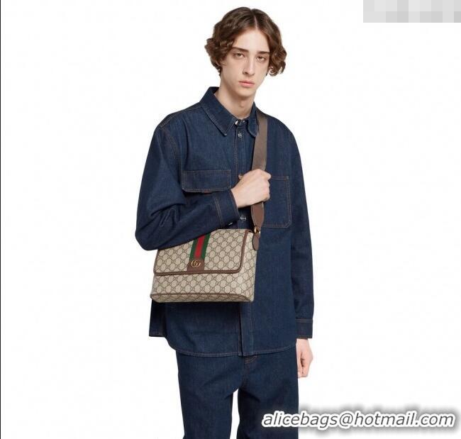 Promotional Gucci Mens Ophidia GG Canvas medium messenger bag G834467 2025