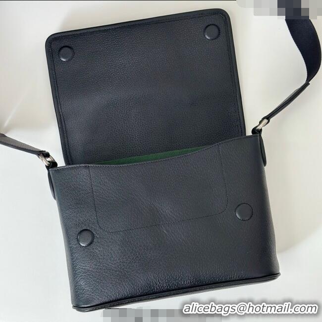 Best Quality Gucci Mens Ophidia Leather medium messenger bag G834467 Black 2025