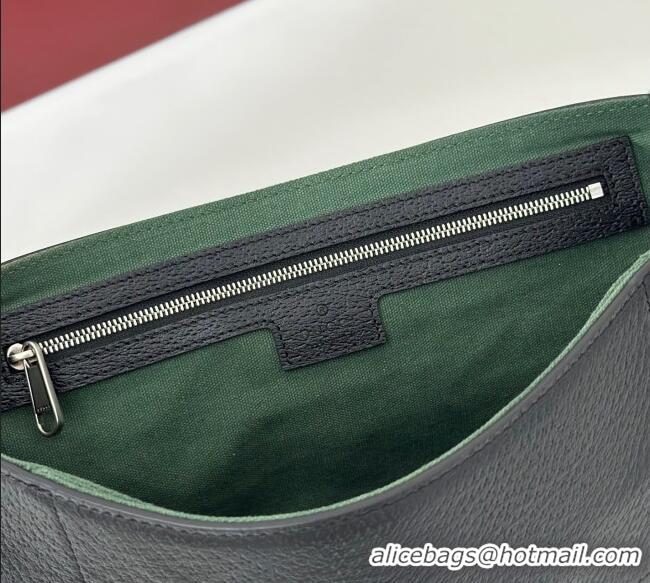 Best Quality Gucci Mens Ophidia Leather medium messenger bag G834467 Black 2025