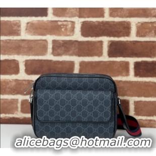 Unique Discount Gucci Mens GG Canvas small crossbody bag 795479 Black 2025