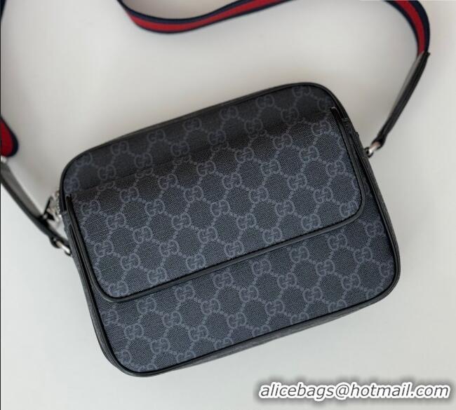 Unique Discount Gucci Mens GG Canvas small crossbody bag 795479 Black 2025