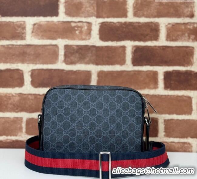 Unique Discount Gucci Mens GG Canvas small crossbody bag 795479 Black 2025