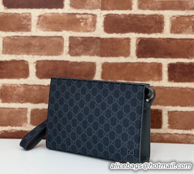 Traditional Specials Gucci Mens GG Canvas small pouch 768255 Black 2025