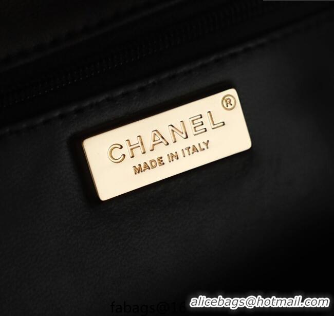 New Design Chanel Velvet Mini Classic Flap Handbag with Strass A69900 Black 2025