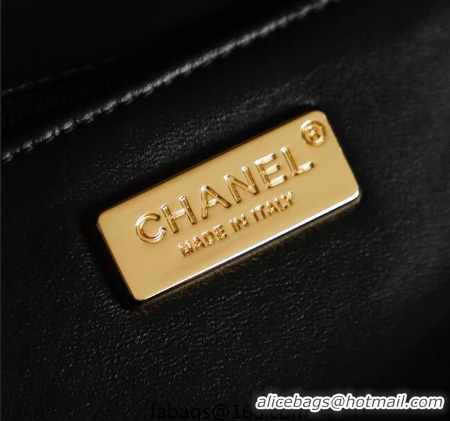 Luxury Cheap Chanel Strass Mini Classic Flap Bag CH100903 Red 2025