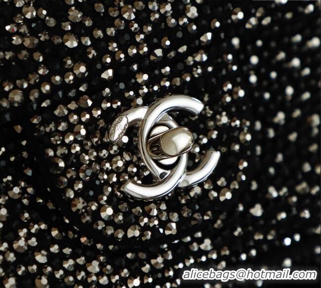 Well Crafted Chanel Strass Mini Classic Flap Bag CH100903 Black 2025