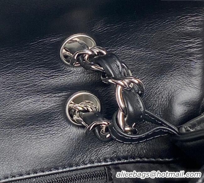 Discount Price Chanel Quilted Calfskin Leather Vintage Airport Flap Bag A9902 Black 2025