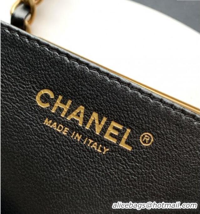Buy Cheap Chanel Quilted Leather Small Flap Handbag CH101001 Black 2025