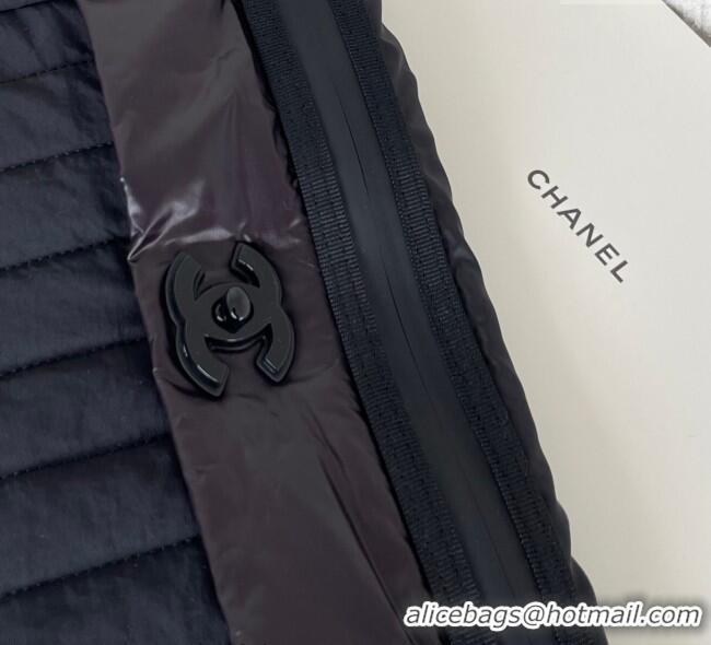 Original Cheap Chanel Vintage Nylon Backpack Bag CH101002 Black 2025