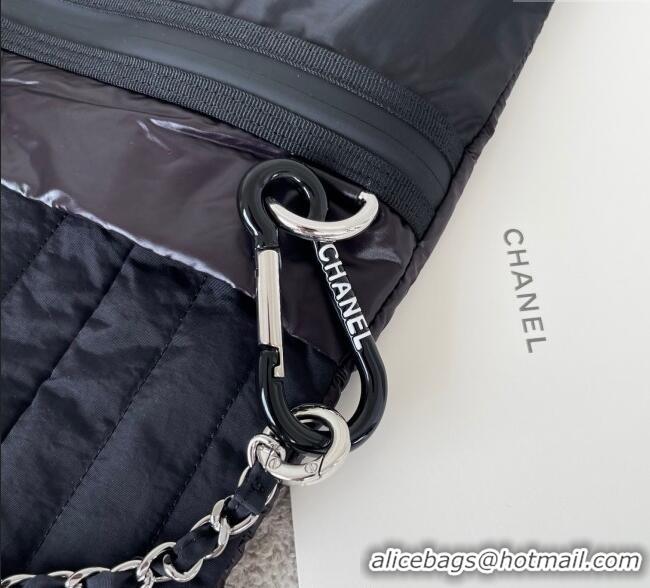 Original Cheap Chanel Vintage Nylon Backpack Bag CH101002 Black 2025