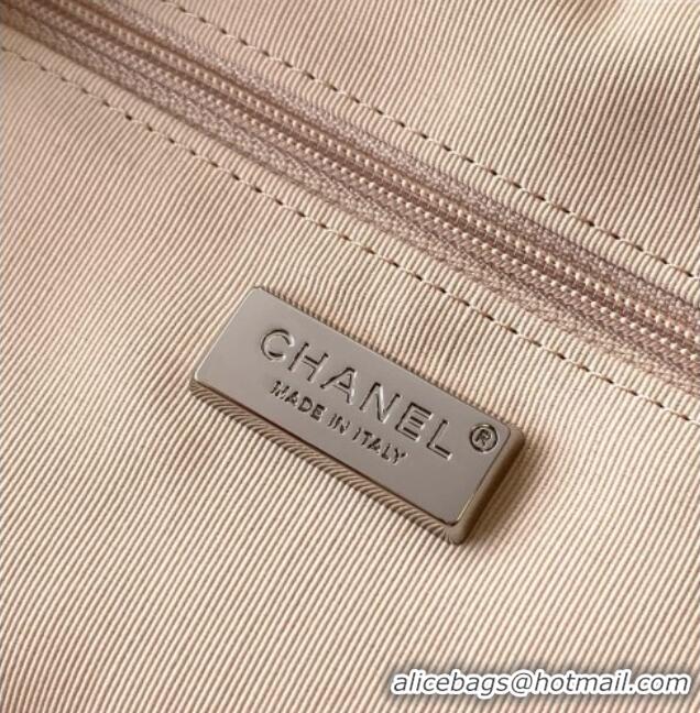 New Cheap Chanel Denim Bowling Bag CH101004 Blue/Silver 2025