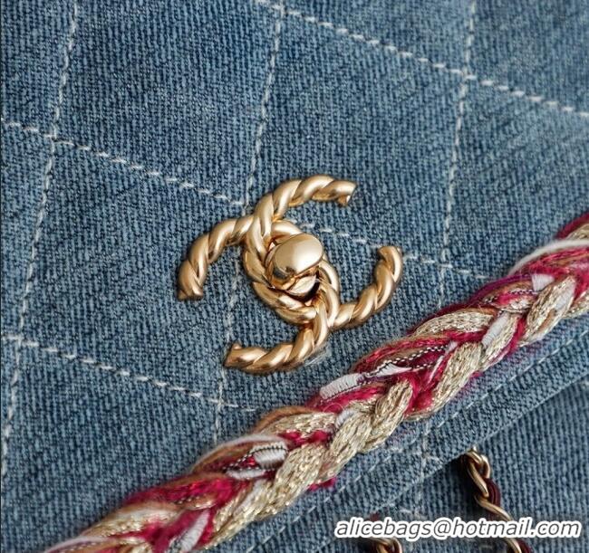 Market Sells Chanel Denim Backpack Bag CH101005 Blue 2025